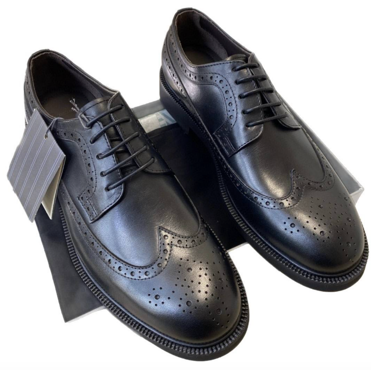 Men’s Premium Cowhide Leather Derby Shoes