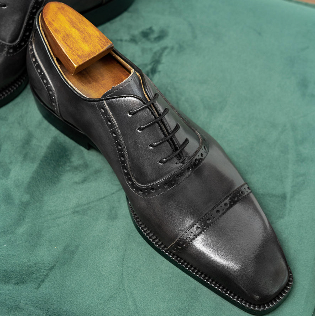 Men’s Luxury British Genuine Leather Office Shoes