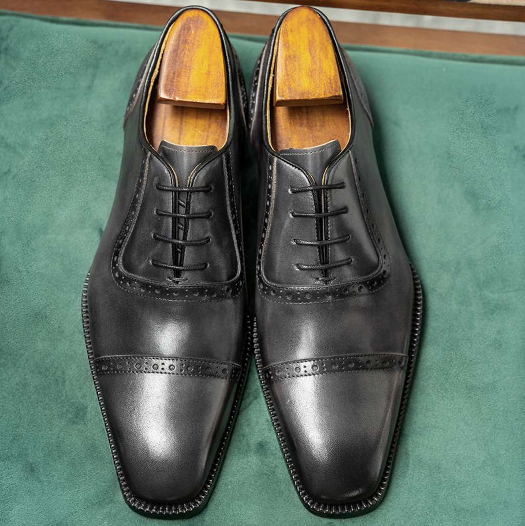 Men’s Luxury British Genuine Leather Office Shoes