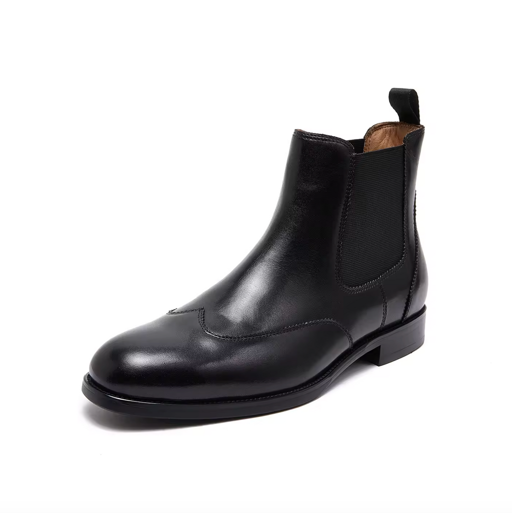 Men’s Luxury Genuine Leather Winter Ankle Boots