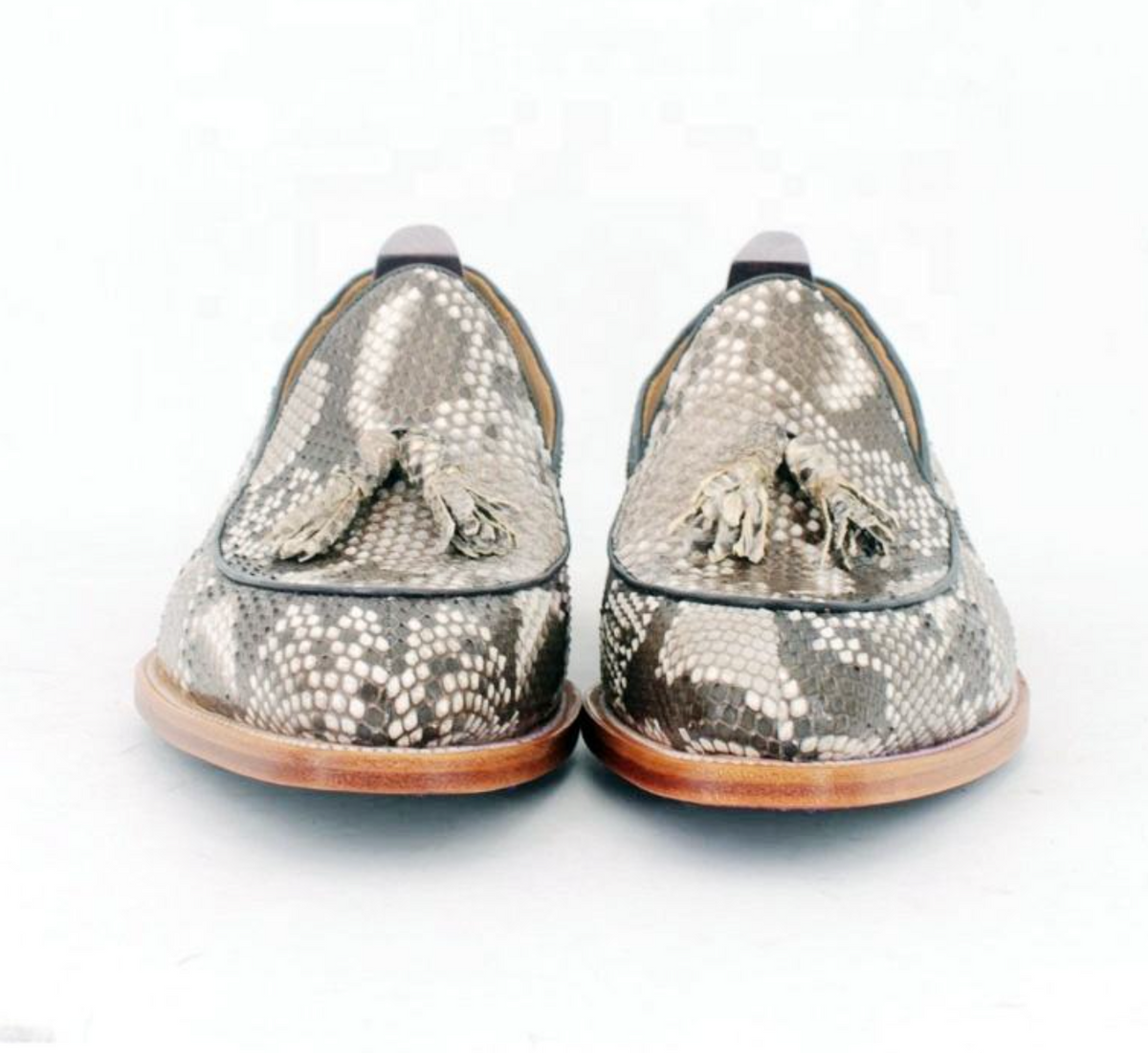 Men’s Luxury Genuine Python Skin Loafers