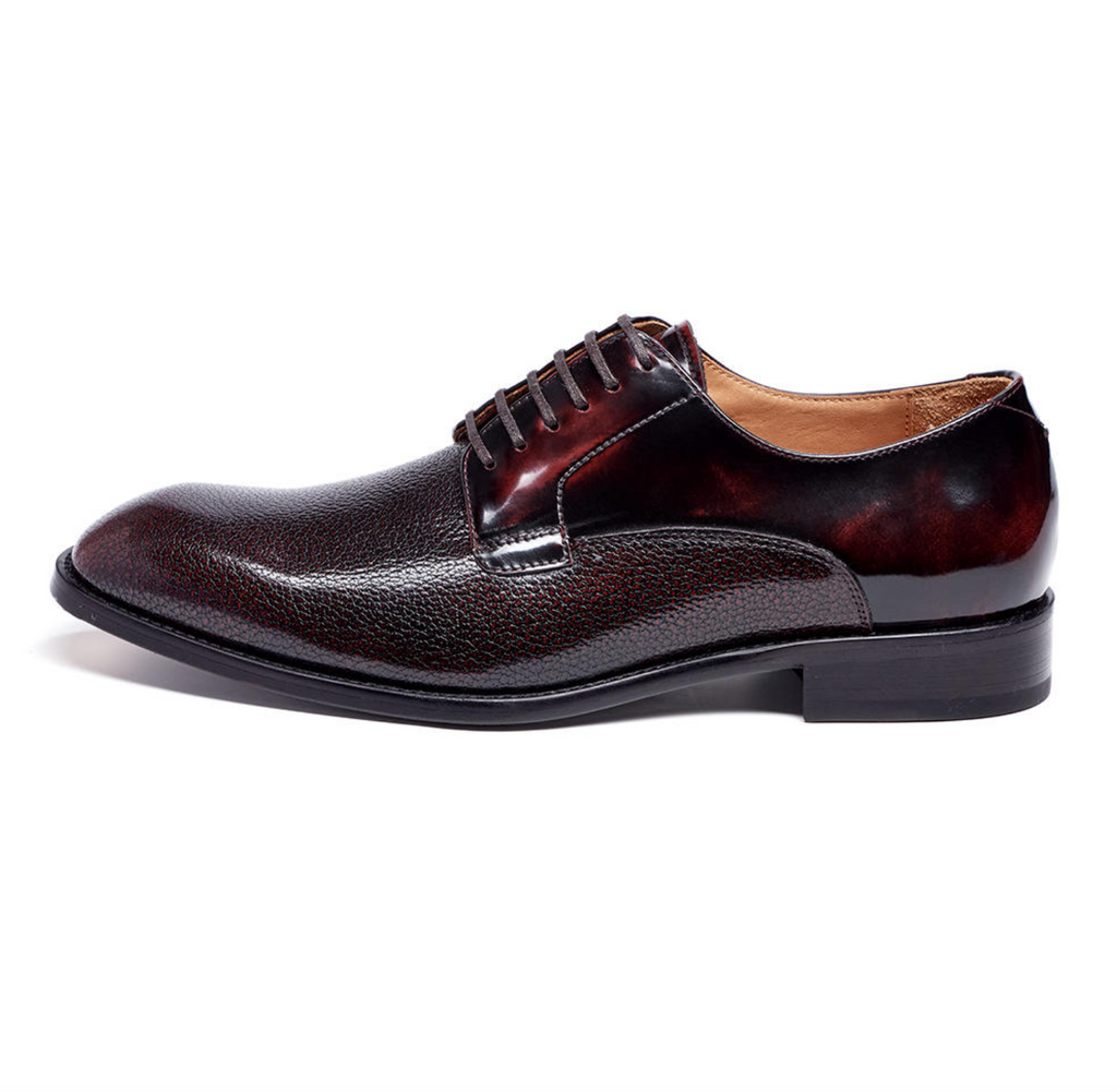 Men’s Plus-Size Genuine Cow Leather Oxford Shoes