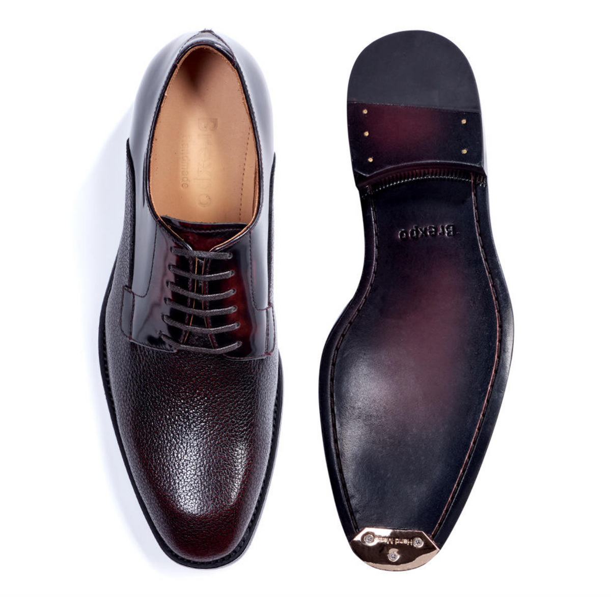 Men’s Plus-Size Genuine Cow Leather Oxford Shoes